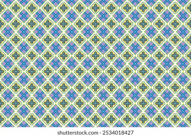 Ethnic pattern seamless geometric,Aztec embroidery border seamless patterns.ethnic pattern seamless,  pattern art wallpaper Background, Design for fabric, curtain, carpet ,geometry seamless pattern
