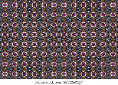 Ethnic pattern seamless geometric,Aztec embroidery border seamless patterns.ethnic pattern seamless,  pattern art wallpaper Background, Design for fabric, curtain, carpet ,geometry seamless pattern