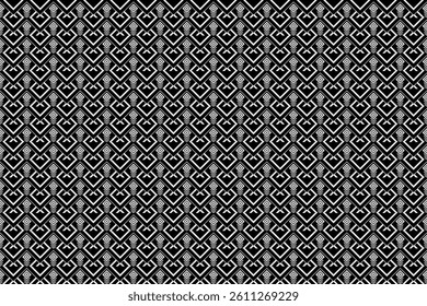 Ethnic pattern seamless geometric,Aztec embroidery border seamless patterns.ethnic pattern seamless,  pattern art wallpaper Background, Design for fabric, curtain, carpet ,geometry seamless pattern