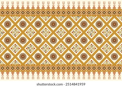 Patrón étnico arte de píxeles sin fisuras para tela patrón étnico geométrico sin fisuras, patrón de píxeles de fondo de Fondo de pantalla de arte, diseño para tela, cortina, alfombra, geometría sin fisuras ilustración de arte