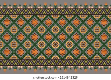 Ethnic pattern seamless pixel art for Fabric geometric ethnic pattern seamless,Pixel pattern art wallpaper Background, Design for fabric, curtain, carpet ,geometry seamless pattern art illustration