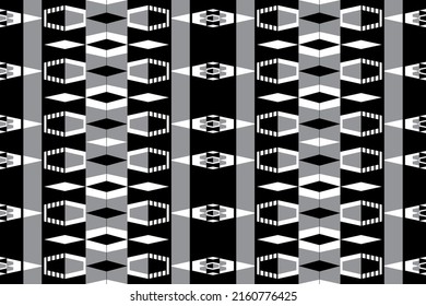 Ethnic pattern and Seamless textures, Navajo Native American, Abstract geometric print, Rustic decorative ornament, Patterns of fabrics for textiles and apparel, Home decoration and art vintage style.