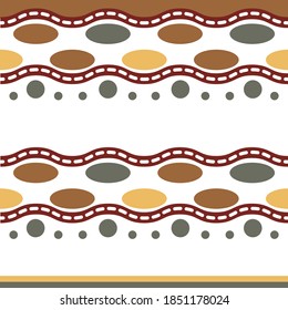 Ethnic pattern seamless pattern vector