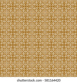 Ethnic pattern. Seamless vector illustration. Abstract geometric repeat backdrop. For decoration, wallpaper, print, fabric
