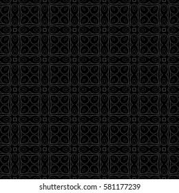 Ethnic pattern. Seamless vector illustration. Abstract geometric repeat backdrop. For decoration, wallpaper, print, fabric