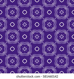 Ethnic pattern. Seamless vector illustration. For decoration, wallpaper, print, fabric