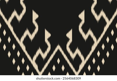 Ethnic pattern seamless.Design for background ,curtain, carpet, wallpaper, clothing, wrapping, Batik, vector illustration.