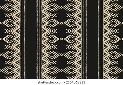 Ethnic pattern seamless.Design for background ,curtain, carpet, wallpaper, clothing, wrapping, Batik, vector illustration.