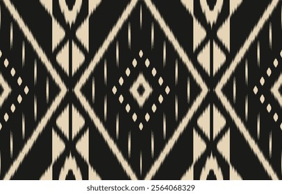 Ethnic pattern seamless.Design for background ,curtain, carpet, wallpaper, clothing, wrapping, Batik, vector illustration.