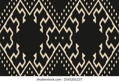 Ethnic pattern seamless.Design for background ,curtain, carpet, wallpaper, clothing, wrapping, Batik, vector illustration.