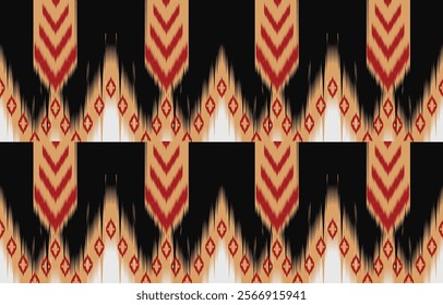 Ethnic pattern seamless.Design for background ,curtain, carpet, wallpaper, clothing, wrapping, Batik, vector illustration.