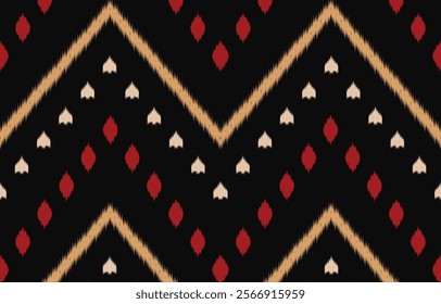 Ethnic pattern seamless.Design for background ,curtain, carpet, wallpaper, clothing, wrapping, Batik, vector illustration.