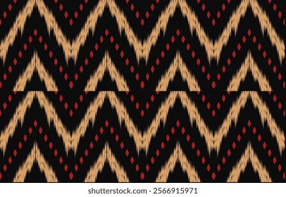 Ethnic pattern seamless.Design for background ,curtain, carpet, wallpaper, clothing, wrapping, Batik, vector illustration.