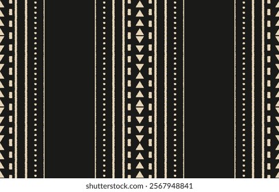 Ethnic pattern seamless.Design for background ,curtain, carpet, wallpaper, clothing, wrapping, Batik, vector illustration.