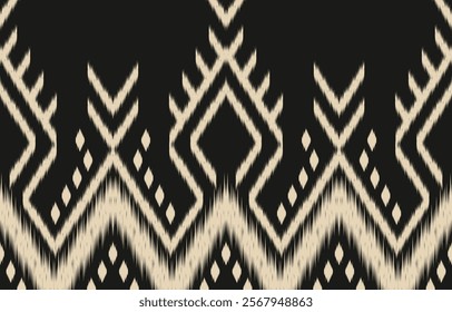 Ethnic pattern seamless.Design for background ,curtain, carpet, wallpaper, clothing, wrapping, Batik, vector illustration.