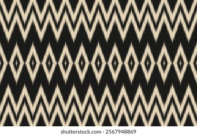 Ethnic pattern seamless.Design for background ,curtain, carpet, wallpaper, clothing, wrapping, Batik, vector illustration.