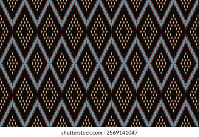 Ethnic pattern seamless.Design for background ,curtain, carpet, wallpaper, clothing, wrapping, Batik, vector illustration.