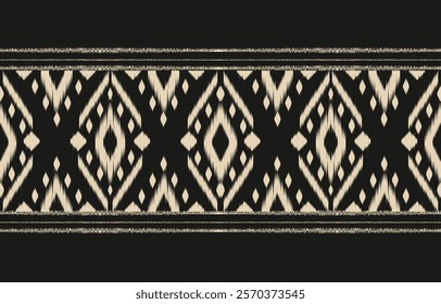 Ethnic pattern seamless.Design for background ,curtain, carpet, wallpaper, clothing, wrapping, Batik, vector illustration.