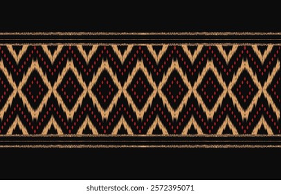 Ethnic pattern seamless.Design for background ,curtain, carpet, wallpaper, clothing, wrapping, Batik, vector illustration.