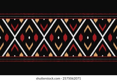 Ethnic pattern seamless.Design for background ,curtain, carpet, wallpaper, clothing, wrapping, Batik, vector illustration.