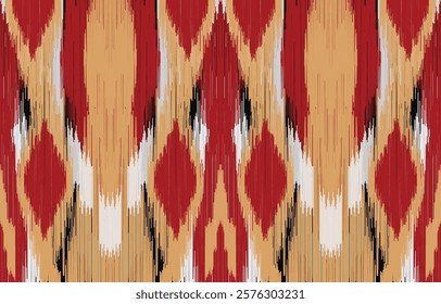 Ethnic pattern seamless.Design for background ,curtain, carpet, wallpaper, clothing, wrapping, Batik, vector illustration.