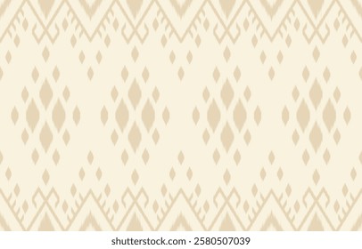 Ethnic pattern seamless.Design for background ,curtain, carpet, wallpaper, clothing, wrapping, Batik, vector illustration.