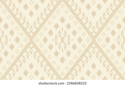 Ethnic pattern seamless.Design for background ,curtain, carpet, wallpaper, clothing, wrapping, Batik, vector illustration.