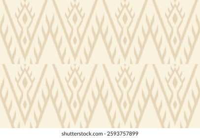 Ethnic pattern seamless.Design for background ,curtain, carpet, wallpaper, clothing, wrapping, Batik, vector illustration.