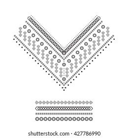 Ethnic pattern set