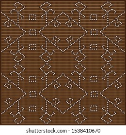 Ethnic pattern for textile, ceramic tiles and designs. Vector Illustration. For Design Wallpaper, Fashion , Cover, Background, Interior .