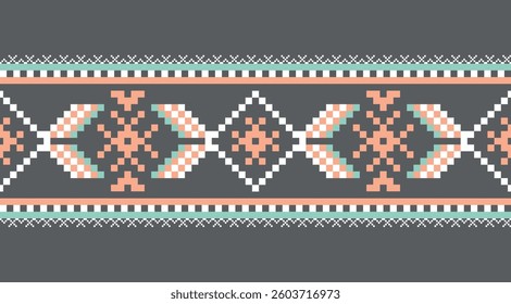 ethnic pattern texture design background print abstract seamless vector textile. ethnic style illustration graphic fabric ornament geometric decorative decoration art wallpaper. ethnic art floral.