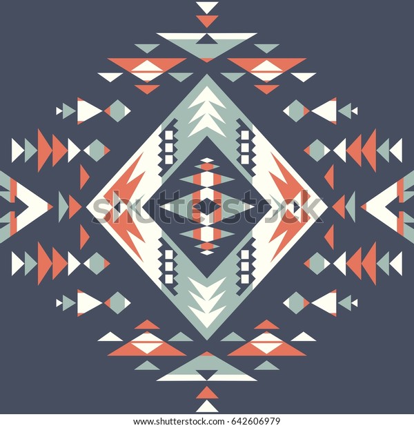 Ethnic Pattern Textures Abstract Navajo Geometric Stock Vector (Royalty ...