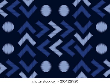 Ethnic pattern Tie Dye or Aztec style, Folk embroidery. 