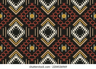 Patrón étnico. fondo de patrón tradicional Es un patrón creado mediante la combinación de formas geométricas. Diseño para impresión. Usando en la industria de la moda.
