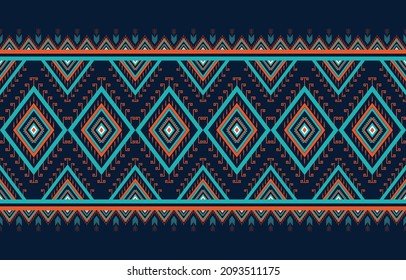 Ethnische Muster traditionelle Hintergrund nahtlose Muster native mexikanische Textilien für Druck, Stoff, Teppich, Batik, Vektorgrafik Stickereien Stil
