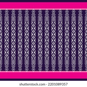 ethnic pattern. Traditional pattern .Geometric pattern. oriental sarong african Abstract. Design for background,carpet,wallpaper,clothing,wrapping,Batik,sarong,fabricate,Vector illustration embroidery