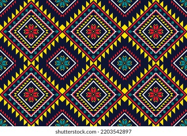 ethnic pattern. Traditional pattern .Geometric pattern. oriental sarong african Abstract. Design for background,carpet,wallpaper,clothing,wrapping,Batik,sarong,fabricate,Vector illustration embroidery