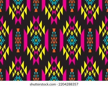 ethnic pattern. Traditional pattern .Geometric pattern. oriental sarong african Abstract. Design for background,carpet,wallpaper,clothing,wrapping,Batik,sarong,fabricate,Vector illustration embroidery