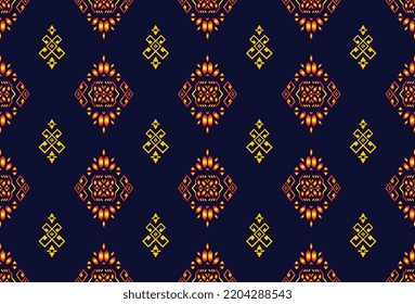 Diseño de patrones étnicos para fondo, tela, sarong,Ilustración vectorial 