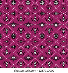 ethnic pattern, traditional ornament elements for fabric ,paper and wallpaper,vector illustration.