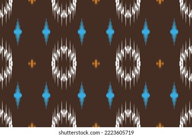 Ethnische Muster Stammkunst Designs kat vektororientalisches traditionelles Design für den Hintergrund. Ikat wird in vielen traditionellen Textilzentren weltweit hergestellt, darunter Indien bis Zentralasien, 