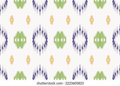 Ethnische Muster Stammkunst Designs kat vektororientalisches traditionelles Design für den Hintergrund. Ikat wird in vielen traditionellen Textilzentren weltweit hergestellt, darunter Indien bis Zentralasien, 