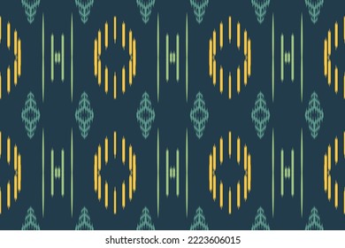 Ethnic pattern tribal art designs ikat vector oriental traditional design for background. Ikat is produced in many traditional textile centres around the world, including India to Central Asia, 