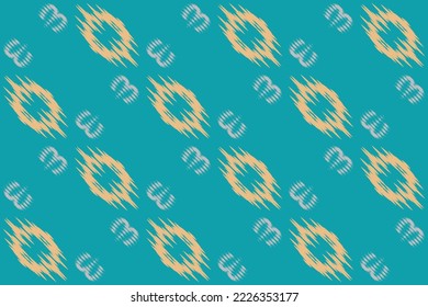 Ethnic pattern tribal art designs ikat vector oriental traditional design for background. Ikat is produced in many traditional textile centres around the world, including India to Central Asia, 