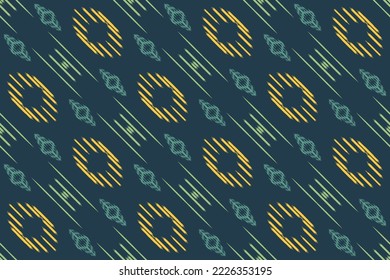 Ethnic pattern tribal art designs ikat vector oriental traditional design for background. Ikat is produced in many traditional textile centres around the world, including India to Central Asia, 