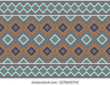 Ethnic pattern tribal Aztec Geometric Traditional ethnic oriental design for the background. Folk embroidery, Indian, Scandinavian, Gypsy, Mexican, African rug, carpet.