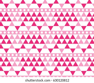 Ethnic pattern. Tribal background. abstract triangle geometrical background.