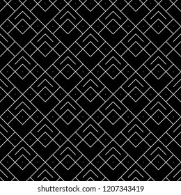 Ethnic pattern. Tribal motif. Grid background. Ancient mosaic. Folk wallpaper. Tiles backdrop. Embroidery ornament. Digital paper, textile print, web design, vector artwork. Seamless abstract image