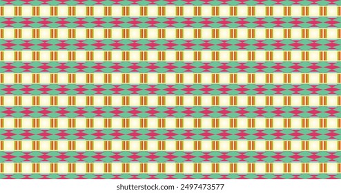 Ethnic pattern vector background 300 dpi