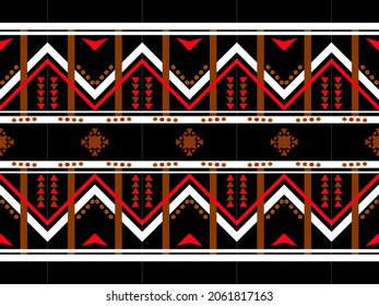 Ethnic pattern vector for design 